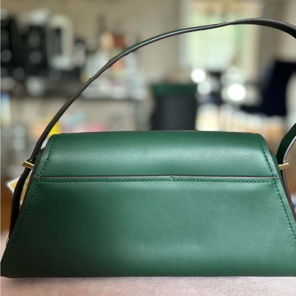 Michael Kors Ludlow Medium Green Shoulder Bag, NWT - Picture 6 of 10